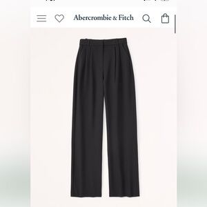 A&F Sloane tailored wide leg